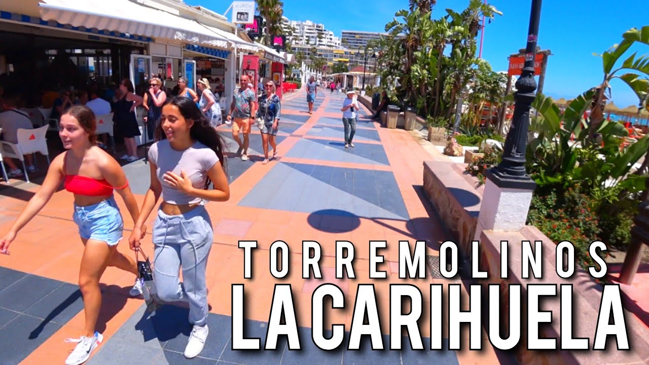 LA CARIHUELA TORREMOLINOS May 2024 Costa del Sol Malaga Spain 4K