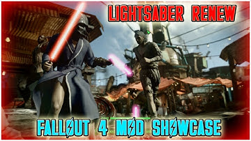 Lightsaber Renew + Darth Vader Mask - Fallout 4 Mod Showcase