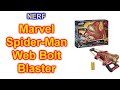 Marvel Spider-Man Web Bolt NERF Blaster Toy