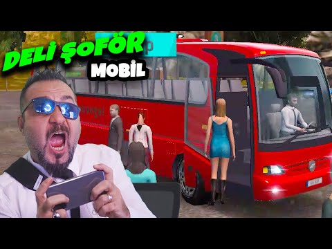 DELİ ŞOFÖR AMERİKA YOLLARINDA!  | MOBİL BUS SIMULATOR PRO (OTOBÜS SİMÜLATÖRÜ)