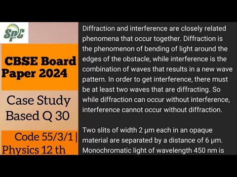 Q30 Diffraction and