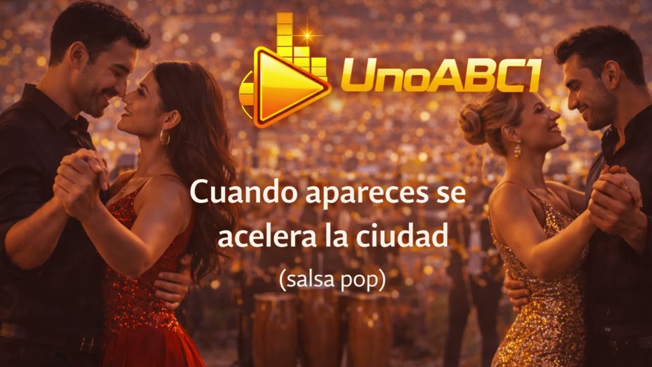 Cuando apareces se acelera la ciudad(salsa pop)