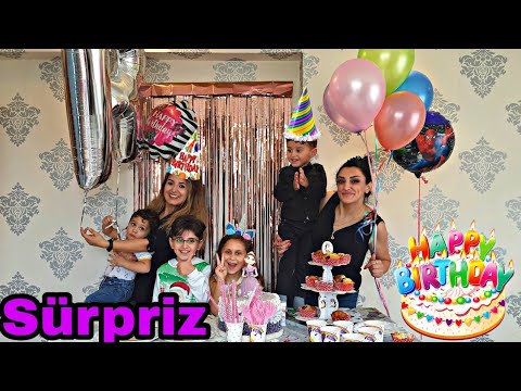 SÜRPRİZ DOĞUM GÜNÜ PARTİSİ HAZIRLADIK. VLOG