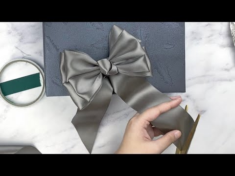 Gift Wrapping | 禮物盒包裝+四層蝴蝶結打法