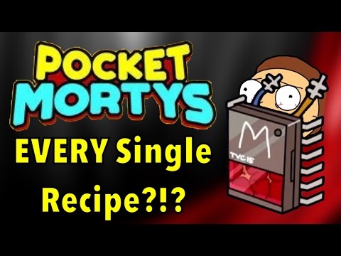 Pocket Mortys: Crafting Tips, Tricks & Stuff!
