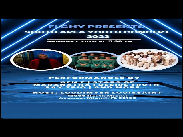 01-28-23 | Florida Conference Haitian Youth Presents: South Area Youth Concert |