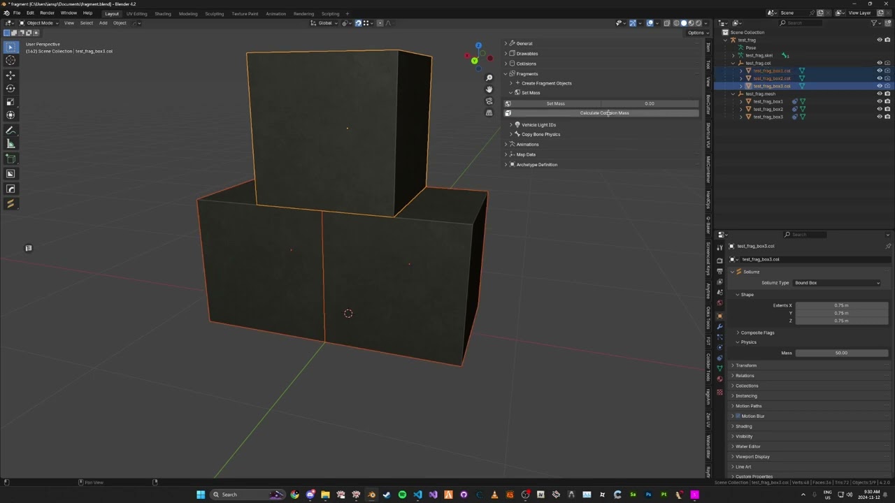 [Обновлено] Базовый урок по фрагментам YFT | Sollumz