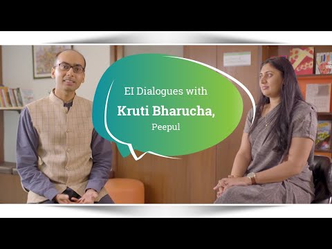 EI Dialogues with Kruti Bharucha, Peepul (S1E6) | Educational Initiatives