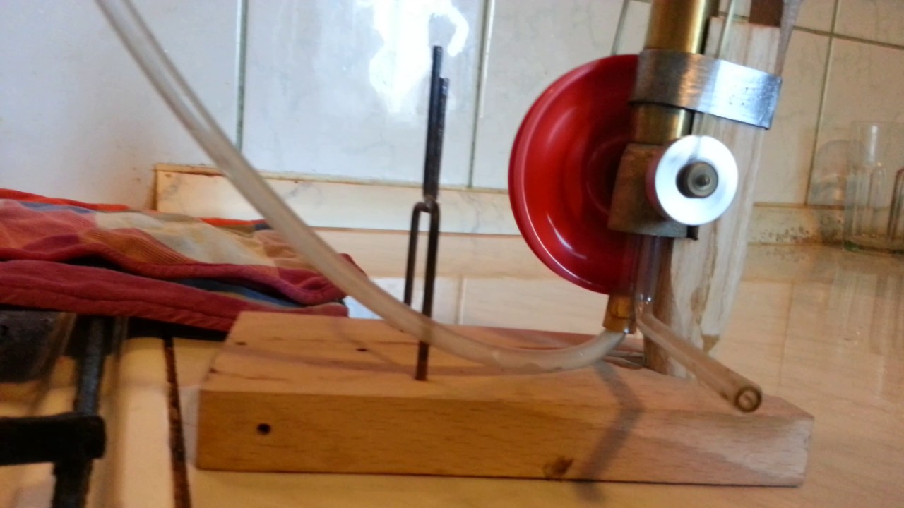 Homemade steam engine Dampfmaschine