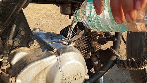 मेने गाड़ी में Oil कि जगह पानी डाल दिया अब क्या होगा - Using water as Engine oil in petrol Bike