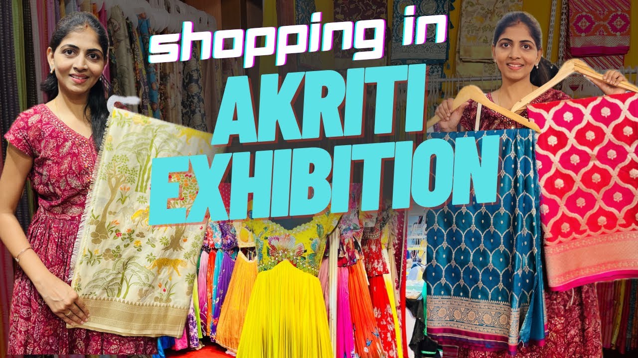 Exploring the collection in Akritti exhibition at Taj Krishna 