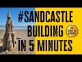 How to Build a Sandcastle  - Advanced Techniques - beginning your Sandcastle on the beach!