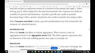 Chemical Reaction Engineering - Precipitation Crystallization - The Size Based Population Balance