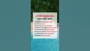 8 THÓI QUEN XẤU GÂY MẤT NGỦ |Ngọc Minh DS Gia Đình #ngocminhduocsigiadinh #dsdaiminh #shorts #matngu