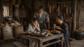 주택대출 갚자마자 돼지에 치여 죽고 기근 시대로 타임슬립. 다행히 시스템 각성! 남들은 굶주리지만 풍족한 음식으로 미녀 아내들을 얻어 그녀들이 나를 섬기게 했다.