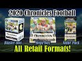 2020 Chronicles Football NFL - All Retail Formats! Mega Box, Blaster Box, Value Pack