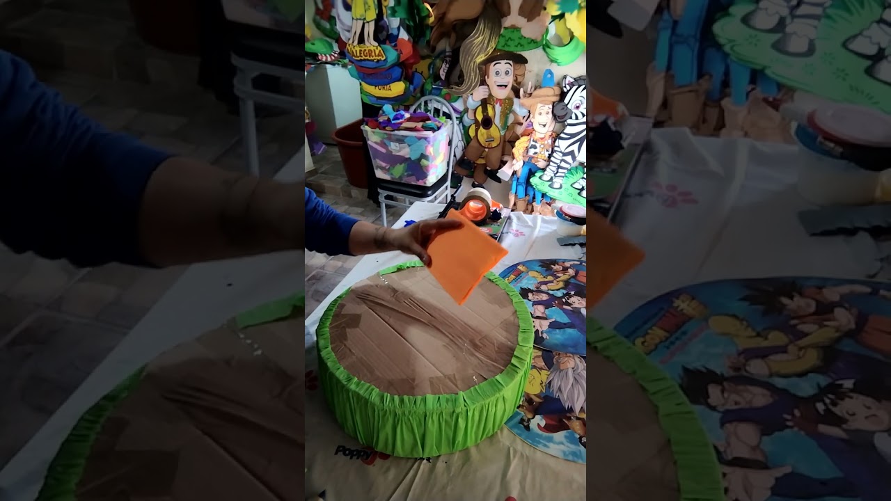 Piñata de tambor super sencillo