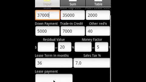 Awesome Car Finance Android App Video
