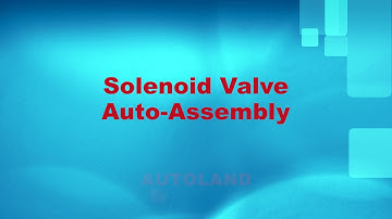 Solenoid Valve Auto-Assembly