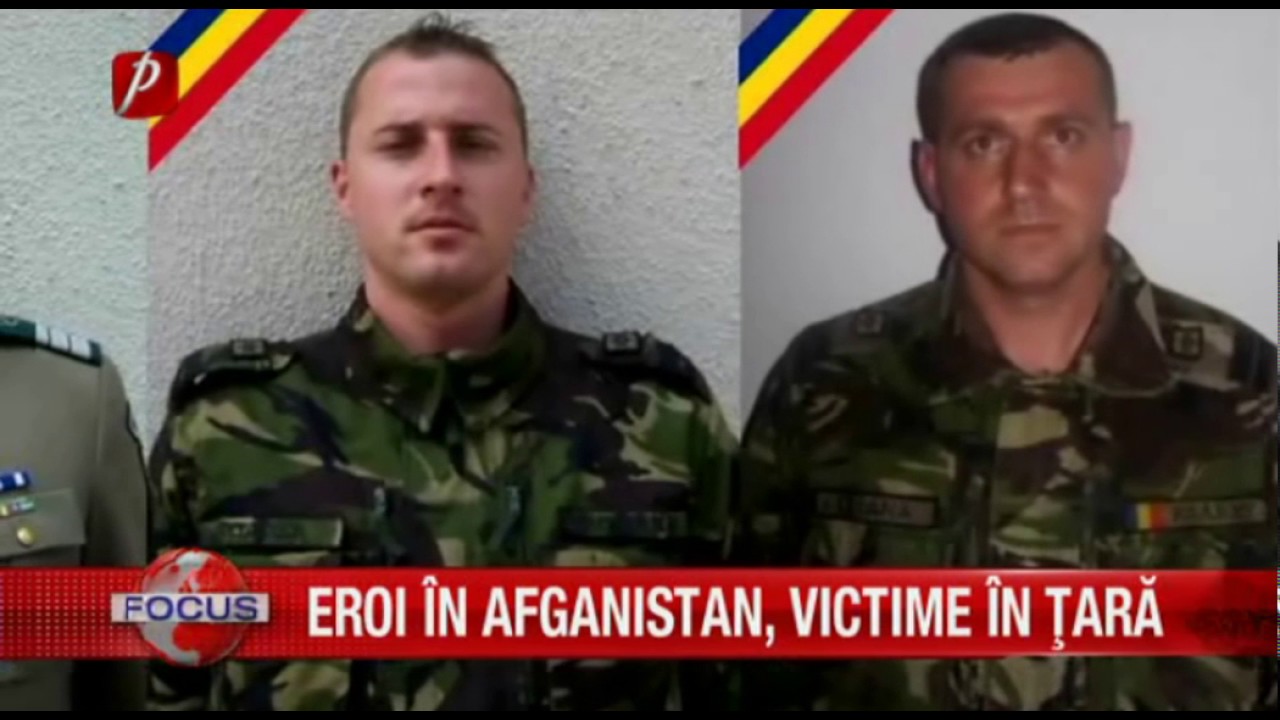 CAMION CU MILITARI CĂZUT ÎN RÂPĂ