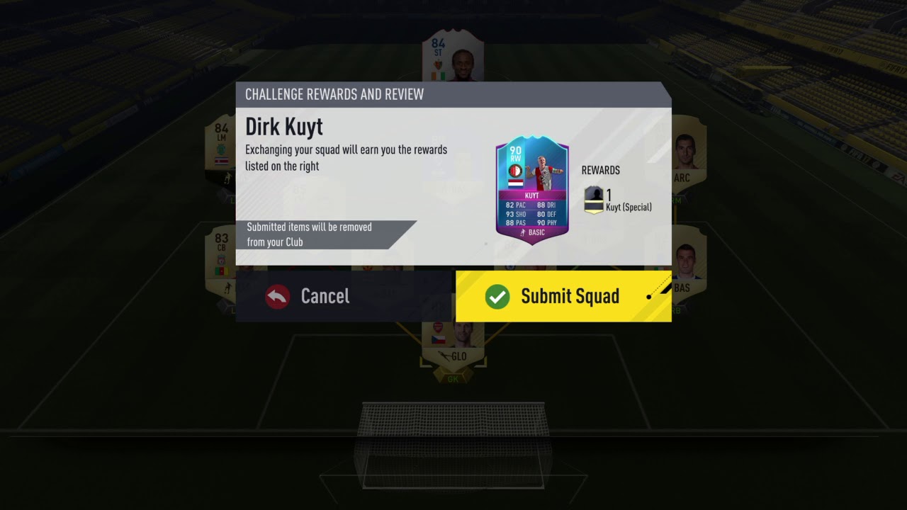 FIFA 17 END OF ERA SBC DIRK KUYT