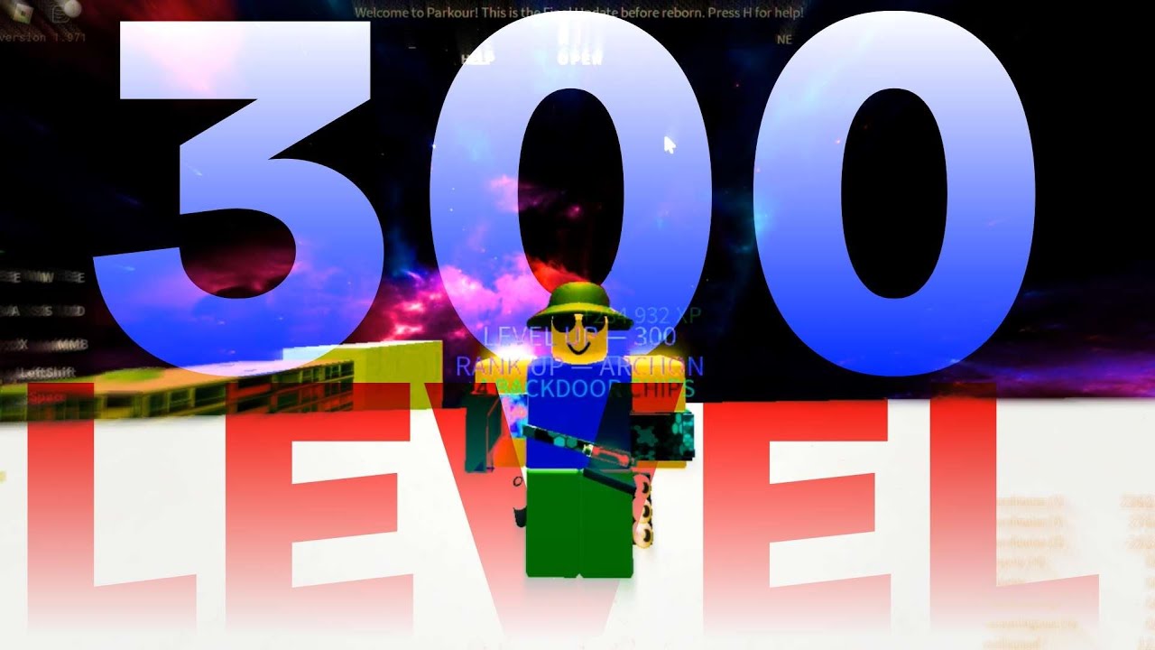 300 LEVEL [ROBLOX PARKOUR]