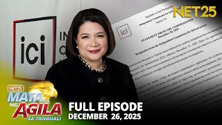 Download Lagu Mata ng Agila sa Tanghali - December 26, 2025 MP3