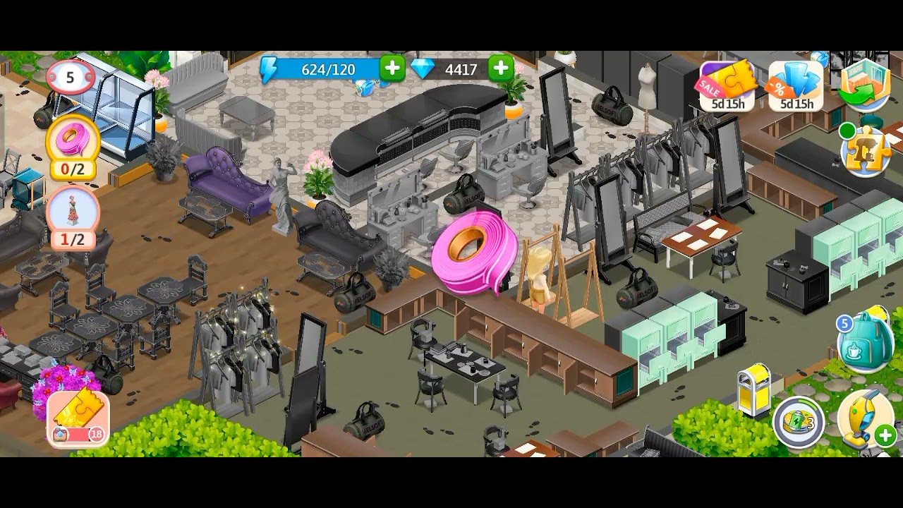 Ann's Puzzle Quest | Modeling Agency Foyer | 2022 My Cafe Recipe