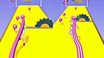 HAIR RUSH- Game All levels Gameplay Walkthrough New Level 7-9 || The Mobile Game