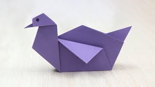 How to Make an Origami Duck - Easy Paper Duck Tutorial Net Worth