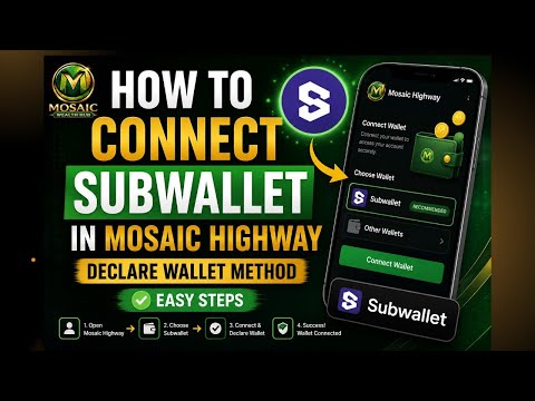 How To Connect Subwallet in highway weboffice?.#subwallet Easy steps.