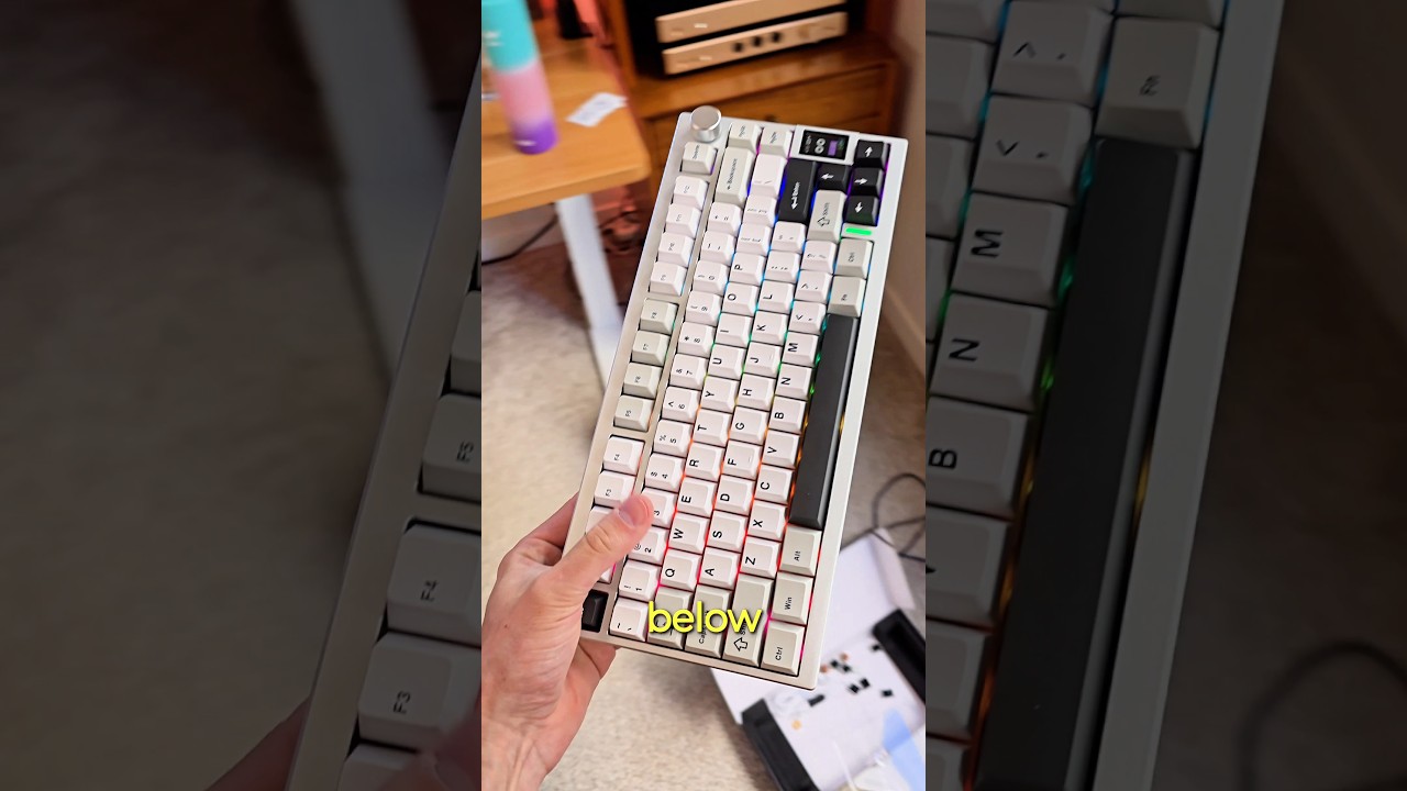 Keyboard sounds like Mr Krabs?! 😮