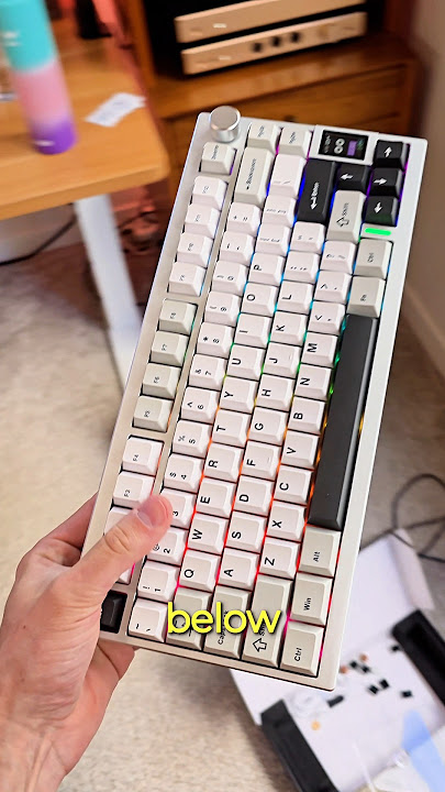 Keyboard sounds like Mr Krabs?! 😮