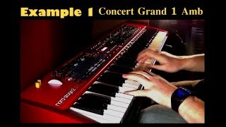All   Nord Grand Pianos sound comparation. Sound test