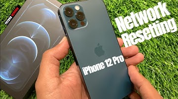 How to Reset Network Settings in iPhone 12 Pro - Fix No Service Issues