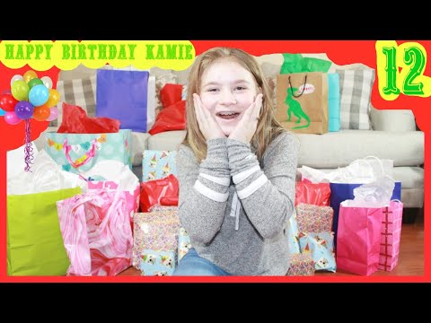 OPENING BIRTHDAY PRESENTS!!!