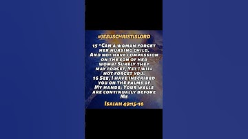 Thumbnail of Isaiah 49:15-16