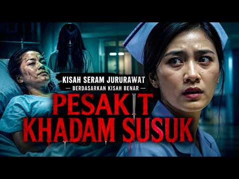 KISAH SERAM | PESAKIT PAKAI SUSUK DICAKAR KHADAM JIN | HISTERIA NAMPAK PEREMPUAN HODOH DALAM WAD‼️