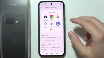 Pixel 9a: How to Adjust Text Size