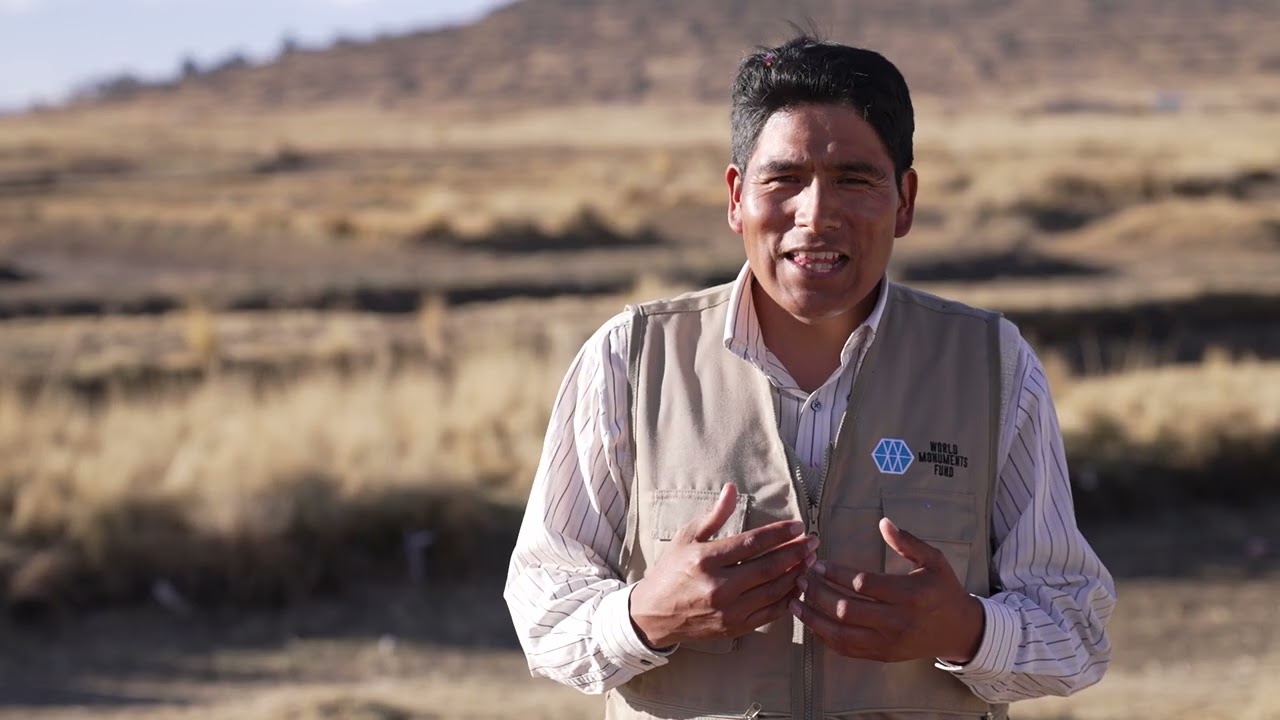 Торжественное открытие проекта Waru Waru в городе Пуно, Перу.