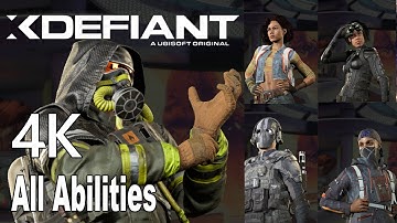 xDefiant All Abilities Gameplay Showcase 4K