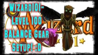 Wizard101- Level 100 BALANCE Gear Setup!