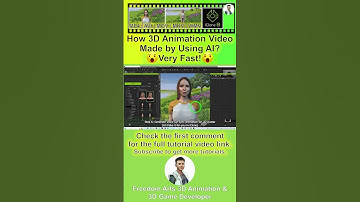 How #3DAnimation Made by Using AI? #iClone | #CharacterCreator | #Headshot | #LipSync | Video MP4
