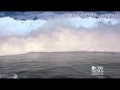 Caught on tape iceberg tsunami crashes into boat
