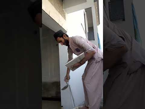 🛠️✨Awan Vs Malik #how to fix travertine marble #| front elevation#ytshorts