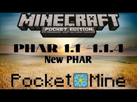 Pocketmine Plugin | Phar 1.1 - 1.1.4 New | PHP7 | Tutorial