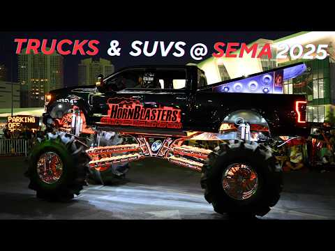 SEMA Cruise TRUCKS SUV S All Wheel Drive Vehicles SEMA SHOW Cruise 2025