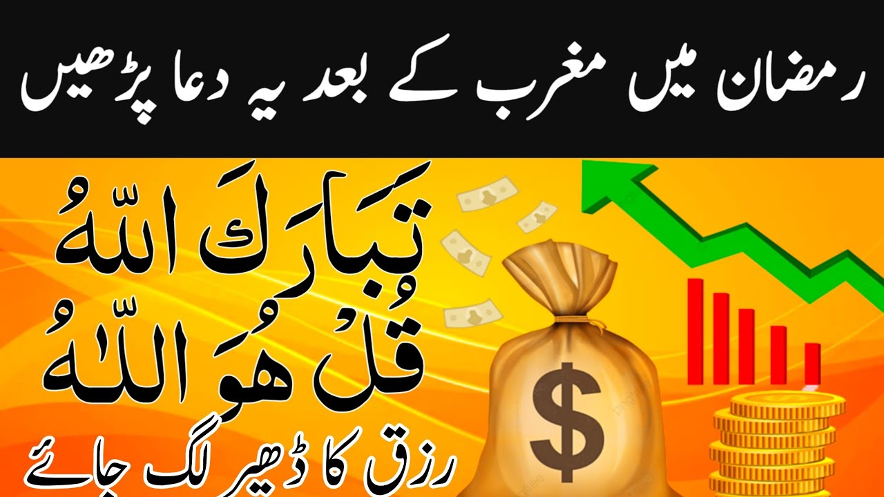 wazifa for rizq/rizq ky liye dua/ dua for increased money/ alhamd ...