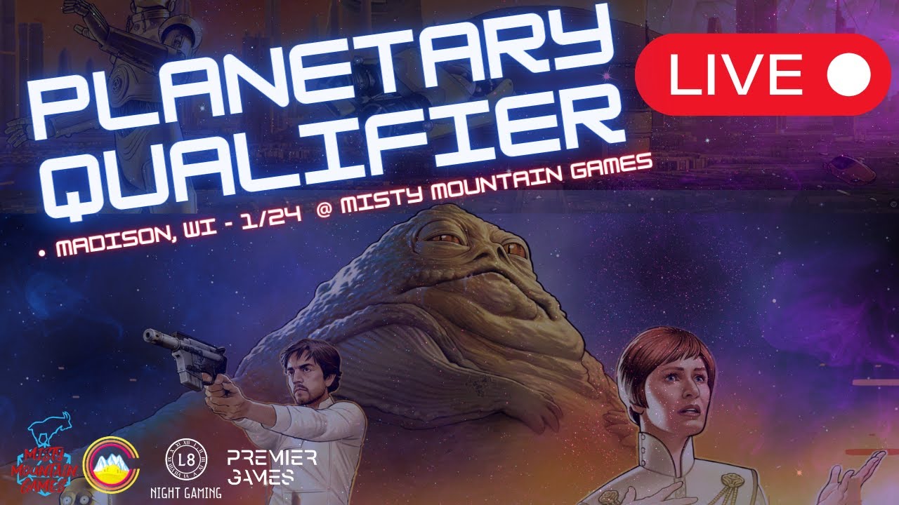 Misty Mountain Games Planetary Qualifier LIVE | 1/24/26 | Star Wars Unlimited