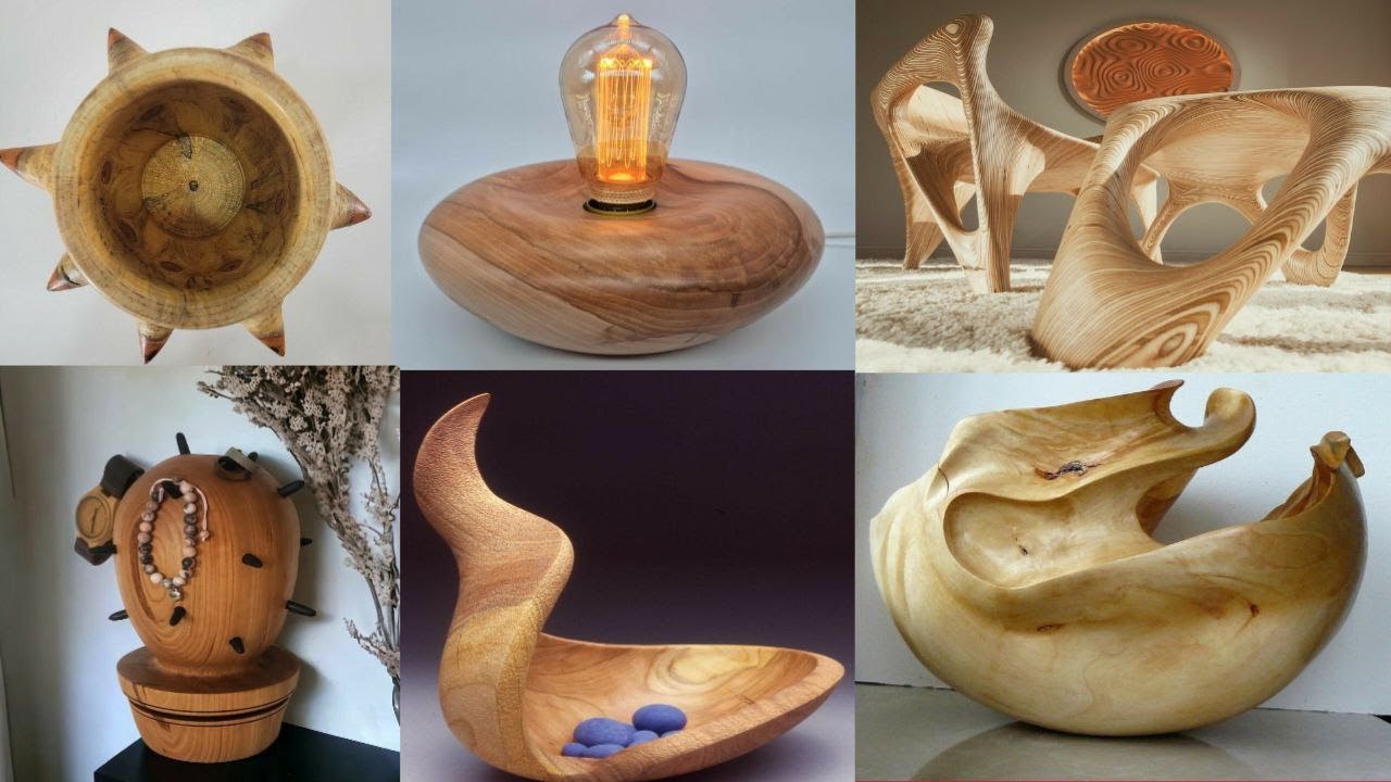 HANDMADE WOODEN DECORATIVE PIECES IDEAS - YouTube